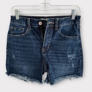 KanCan Dark Blue Jean Shorts